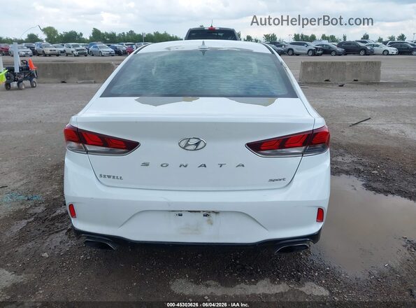 5NPE34AF7KH743879 2019 HYUNDAI SONATA Белый 