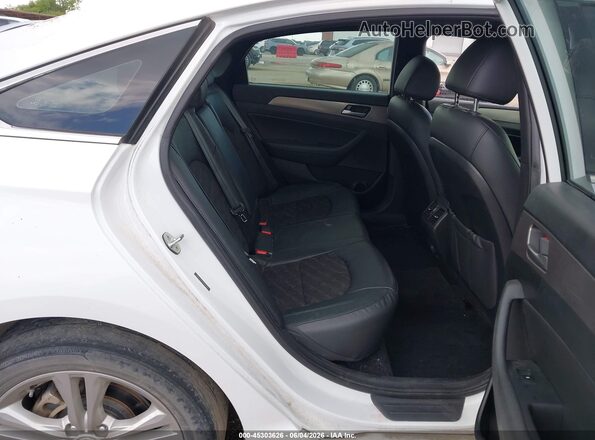 5NPE34AF7KH743879 2019 HYUNDAI SONATA Белый Вид наклейки с VIN-кодом