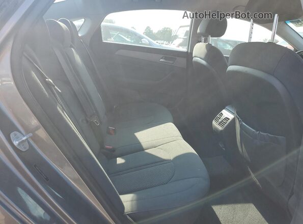 5NPE34AF7KH821819 2019 HYUNDAI SONATA Gray უკანა სავარძლების ხედი