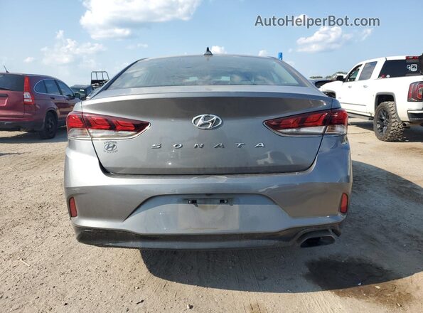 5NPE34AF7KH821819 2019 HYUNDAI SONATA Gray უკანა ხედი