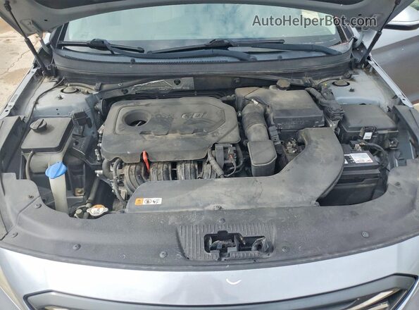 5NPE34AF8GH291786 2016 HYUNDAI SONATA Silver უკანა სალონის ხედი