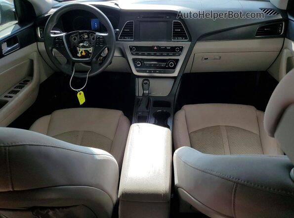 5NPE34AF8GH291786 2016 HYUNDAI SONATA Silver წინა პანელის ხედი