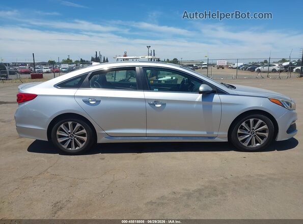 5NPE34AF8GH413305 2016 HYUNDAI SONATA Silver Панорамний вид салону 360°