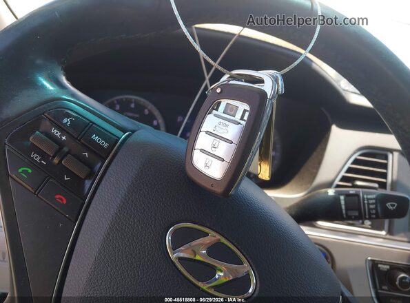 5NPE34AF8GH413305 2016 HYUNDAI SONATA Silver Вид панелі приладів