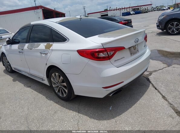 5NPE34AF8GH413644 2016 HYUNDAI SONATA White უკანა მარცხენა