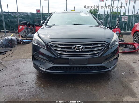 5NPE34AF8GH423591 2016 HYUNDAI SONATA Black Dashboard view