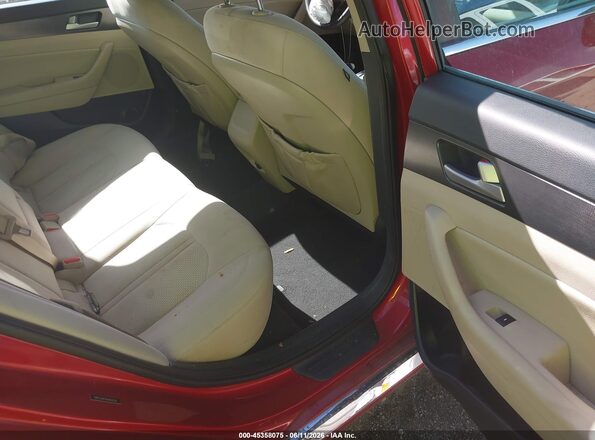 5NPE34AF8HH450226 2017 HYUNDAI SONATA Красный Вид наклейки с VIN-кодом
