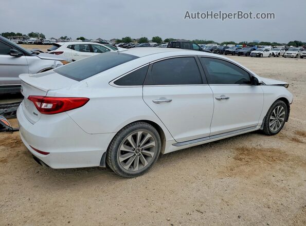 5NPE34AF8HH456558 2017 HYUNDAI SONATA White უკანა მარჯვენა