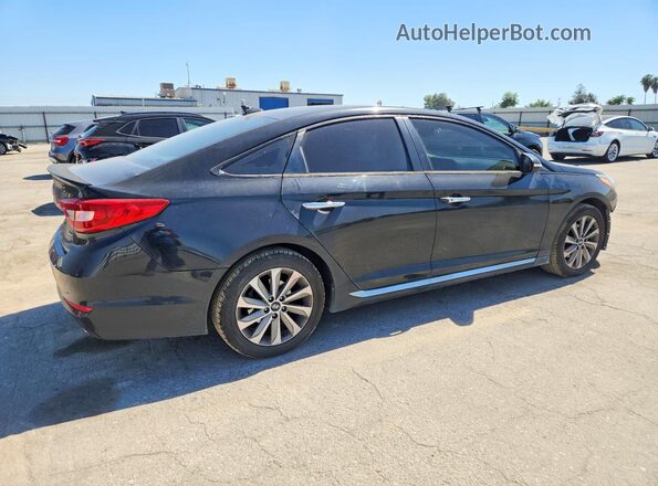 5NPE34AF8HH498258 2017 HYUNDAI SONATA Black 