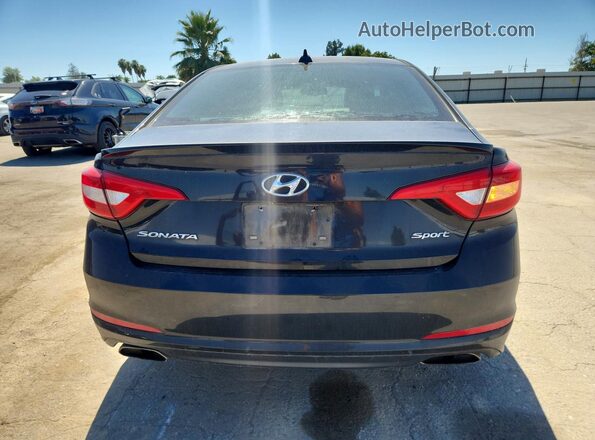 5NPE34AF8HH498258 2017 HYUNDAI SONATA Black 