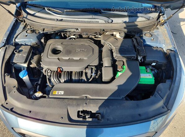 5NPE34AF8HH541626 2017 HYUNDAI SONATA Blue უკანა სალონის ხედი