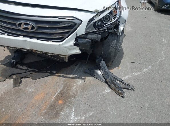 5NPE34AF8HH551539 2017 HYUNDAI SONATA White Vista frontal