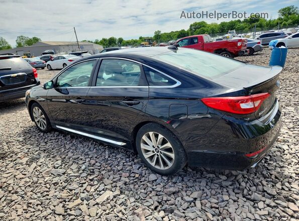 5NPE34AF8HH553579 2017 HYUNDAI SONATA Black 