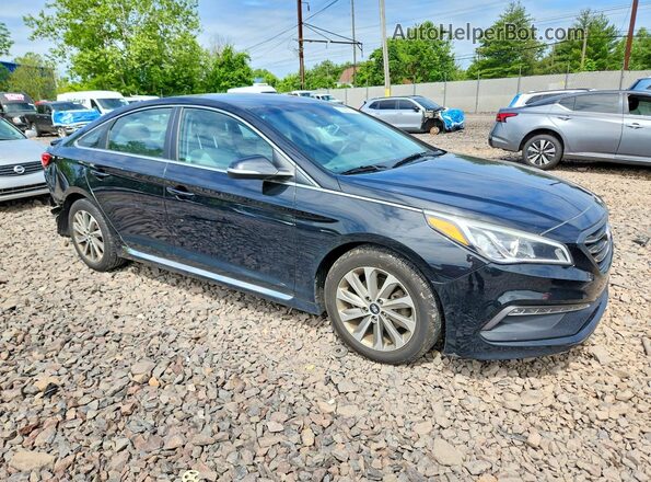 5NPE34AF8HH553579 2017 HYUNDAI SONATA Black 