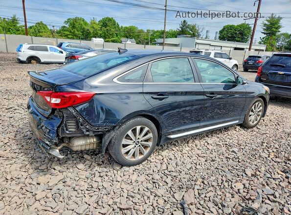 5NPE34AF8HH553579 2017 HYUNDAI SONATA Black 
