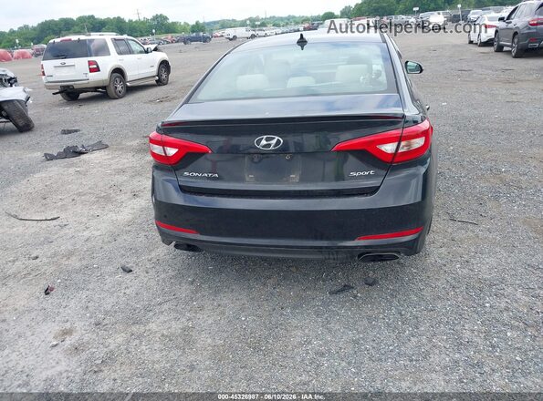 5NPE34AF8HH553615 2017 HYUNDAI SONATA Black 