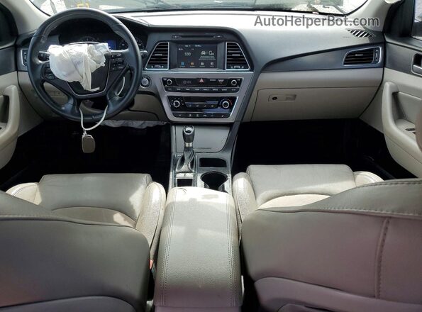 5NPE34AF8HH575405 2017 HYUNDAI SONATA Silver 