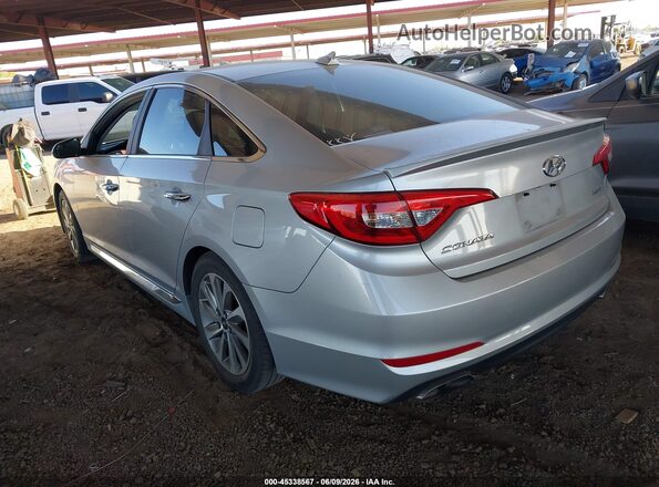 5NPE34AF8HH584010 2017 HYUNDAI SONATA Silver 