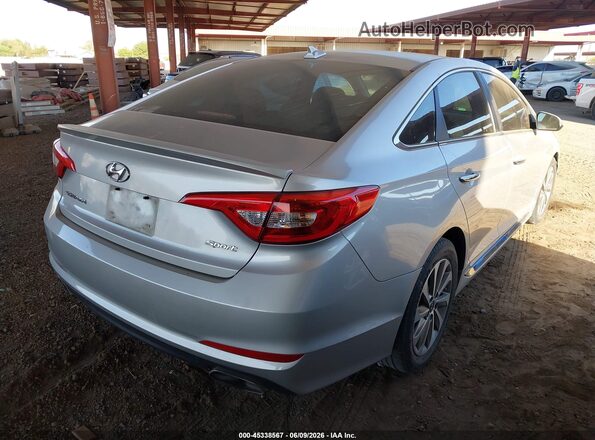5NPE34AF8HH584010 2017 HYUNDAI SONATA Silver 