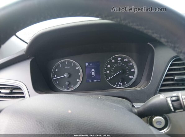5NPE34AF8HH593158 2017 HYUNDAI SONATA Black Вид задніх сидінь