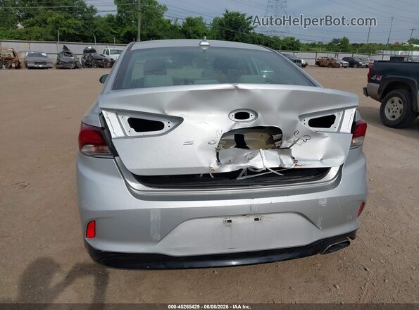 5NPE34AF8JH638458 2018 HYUNDAI SONATA SEL Silver Вид спереду