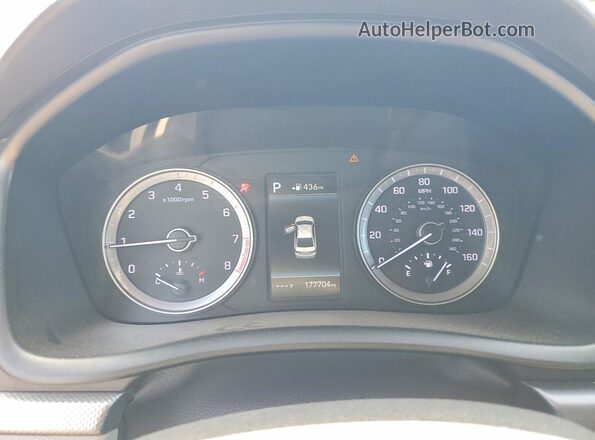 5NPE34AF8JH652540 2018 HYUNDAI SONATA Blue 
