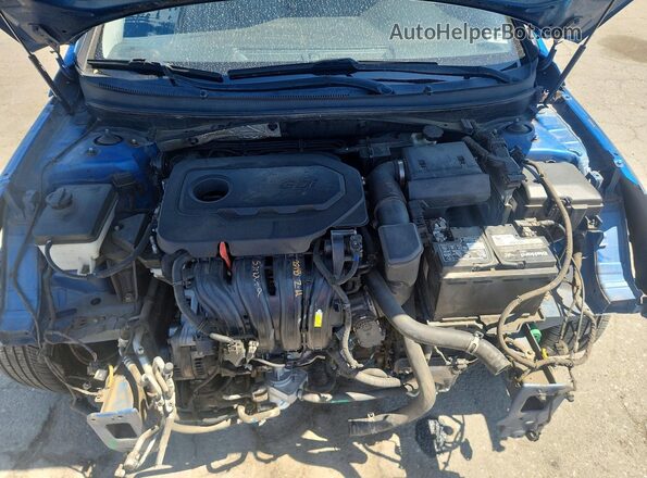 5NPE34AF8JH652540 2018 HYUNDAI SONATA Blue 
