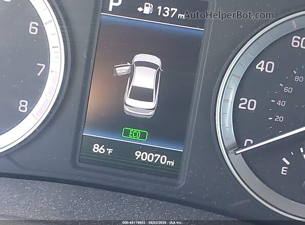 5NPE34AF8JH660069 2018 HYUNDAI SONATA Blue 