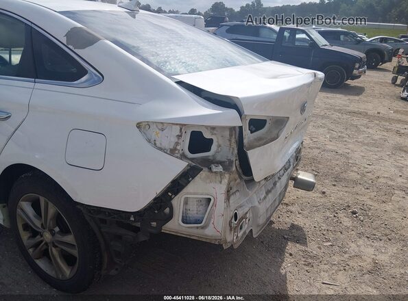 5NPE34AF8JH689555 2018 HYUNDAI SONATA White 