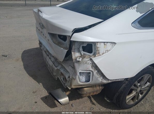 5NPE34AF8JH689555 2018 HYUNDAI SONATA White 