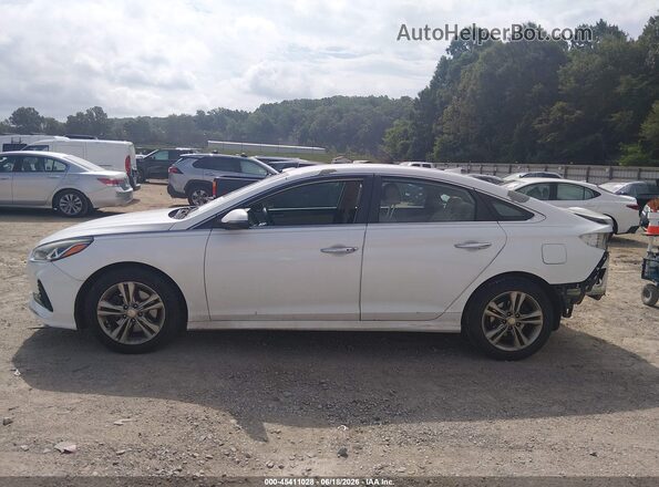 5NPE34AF8JH689555 2018 HYUNDAI SONATA White Панорамний вид салону 360°