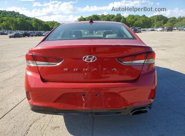 5NPE34AF8JH716270 2018 HYUNDAI SONATA Red 