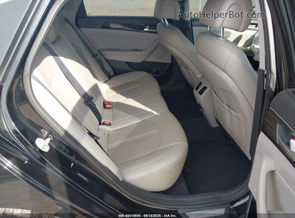 5NPE34AF9GH288136 2016 HYUNDAI SONATA Black Widok naklejki z numerem VIN