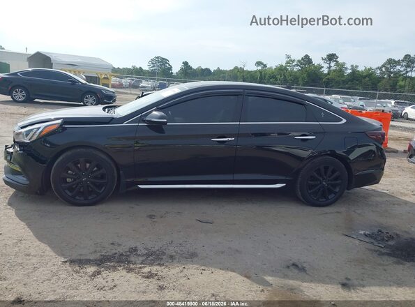 5NPE34AF9GH288136 2016 HYUNDAI SONATA Black Widok wnętrza 360 stopni