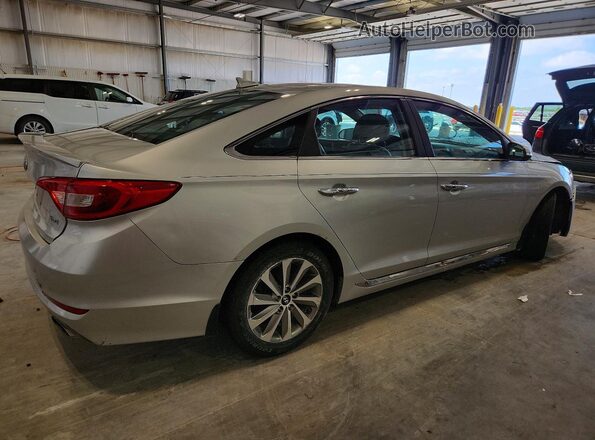 5NPE34AF9GH315626 2016 HYUNDAI SONATA Silver Rear right