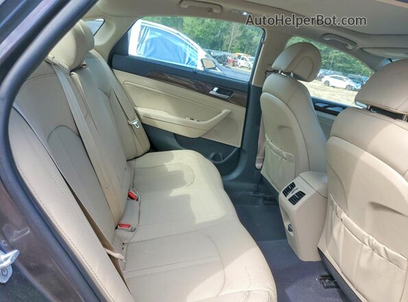 5NPE34AF9GH425687 2016 HYUNDAI SONATA Brown Widok tylnych siedzeń