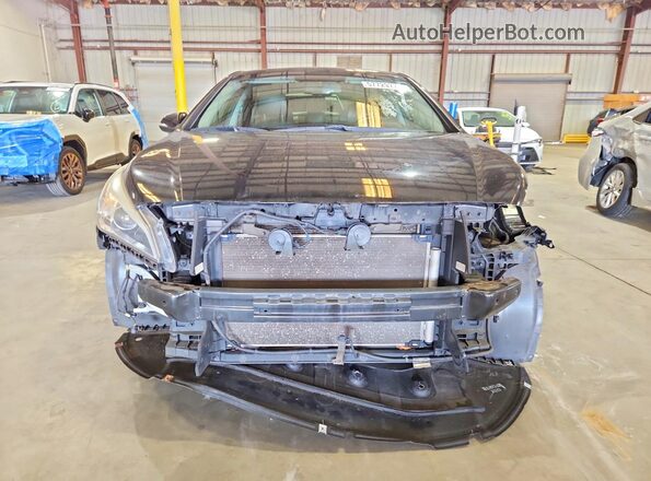 5NPE34AF9HH453877 2017 HYUNDAI SONATA Black Front view