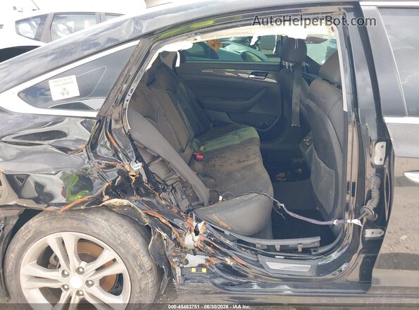 5NPE34AF9JH621538 2018 HYUNDAI SONATA Black Widok naklejki z numerem VIN