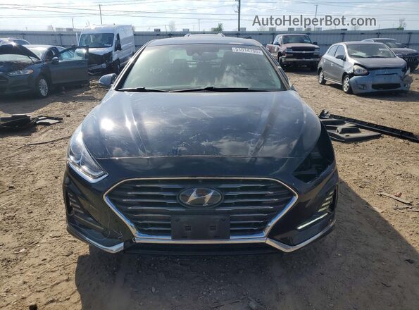 5NPE34AF9JH652496 2018 HYUNDAI SONATA Black Vista frontal
