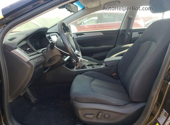 5NPE34AF9JH652496 2018 HYUNDAI SONATA Black Vista interior delantera