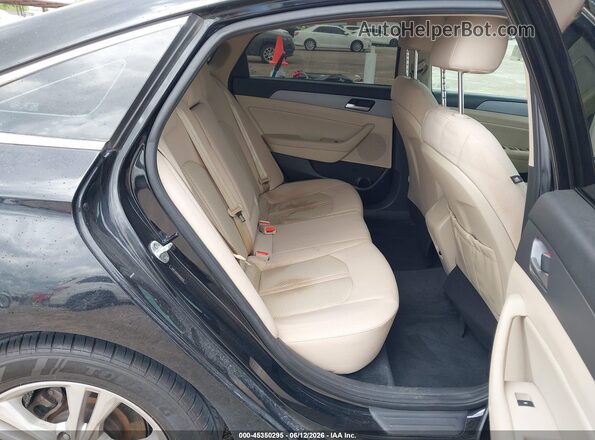 5NPE34AF9JH656225 2018 HYUNDAI SONATA Черный Вид наклейки с VIN-кодом
