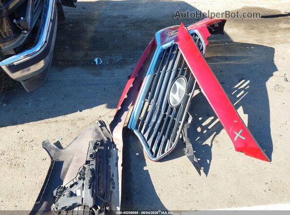 5NPE34AF9JH658993 2018 HYUNDAI SONATA Red Widok zestawu wskaźników