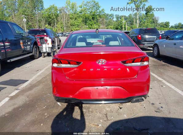 5NPE34AF9JH658993 2018 HYUNDAI SONATA Red 