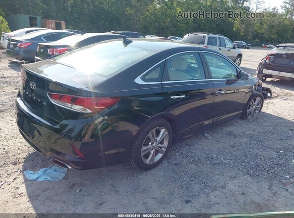 5NPE34AF9KH729028 2019 HYUNDAI SONATA Black უკანა მარჯვენა