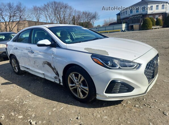 5NPE34AF9KH733175 2019 HYUNDAI SONATA White 