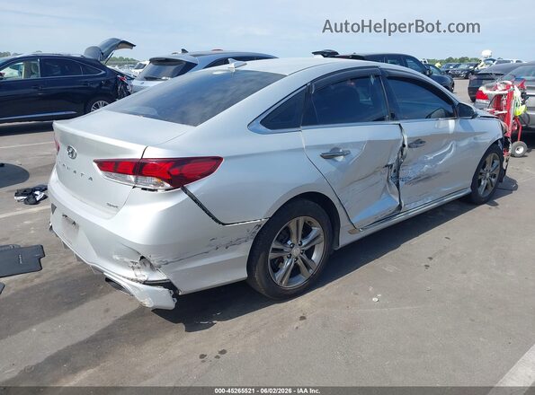 5NPE34AF9KH741194 2019 HYUNDAI SONATA Gray Հետևի աջ