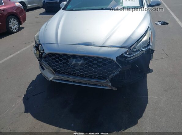 5NPE34AF9KH741194 2019 HYUNDAI SONATA Gray Դիմացի տեսք