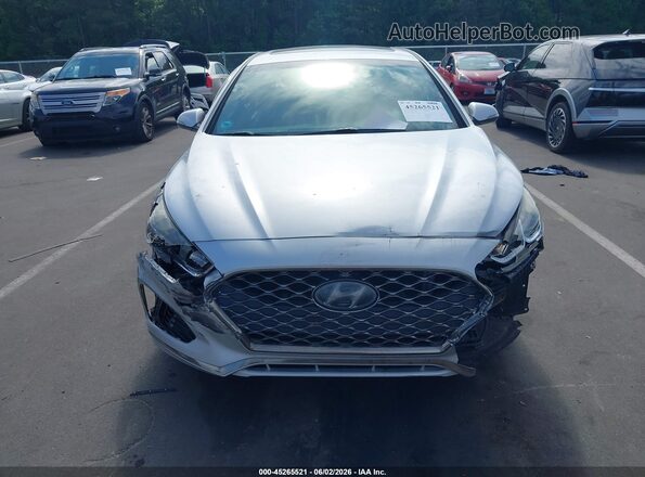 5NPE34AF9KH741194 2019 HYUNDAI SONATA Gray Սարքավորումների վահանակի տեսք