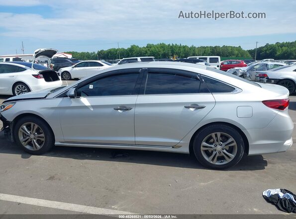 5NPE34AF9KH741194 2019 HYUNDAI SONATA Gray Սալոնի 360 աստիճան տեսք