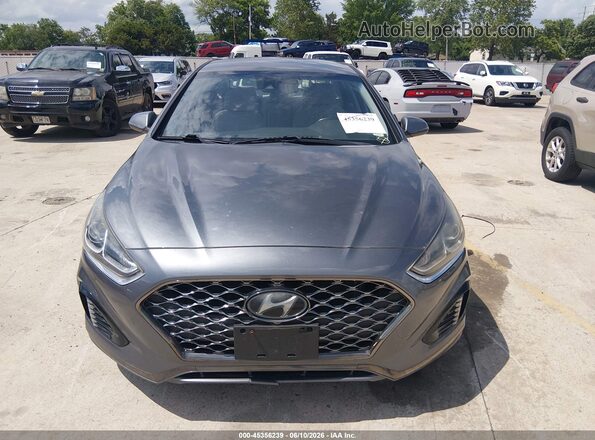 5NPE34AF9KH777726 2019 HYUNDAI SONATA Gray 